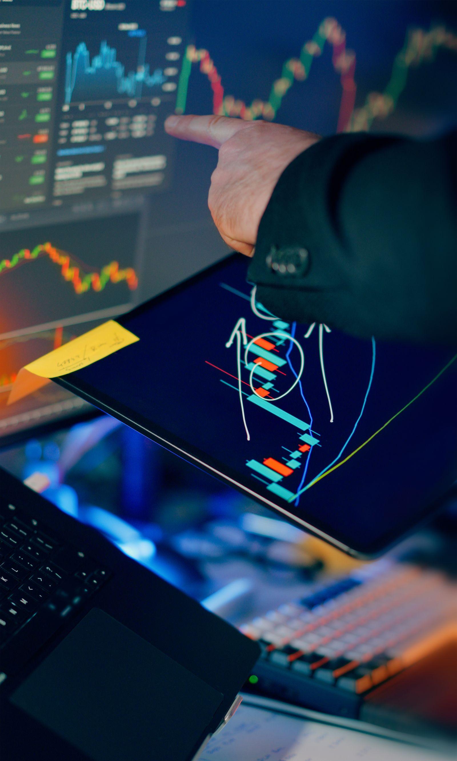 Live stock market charts